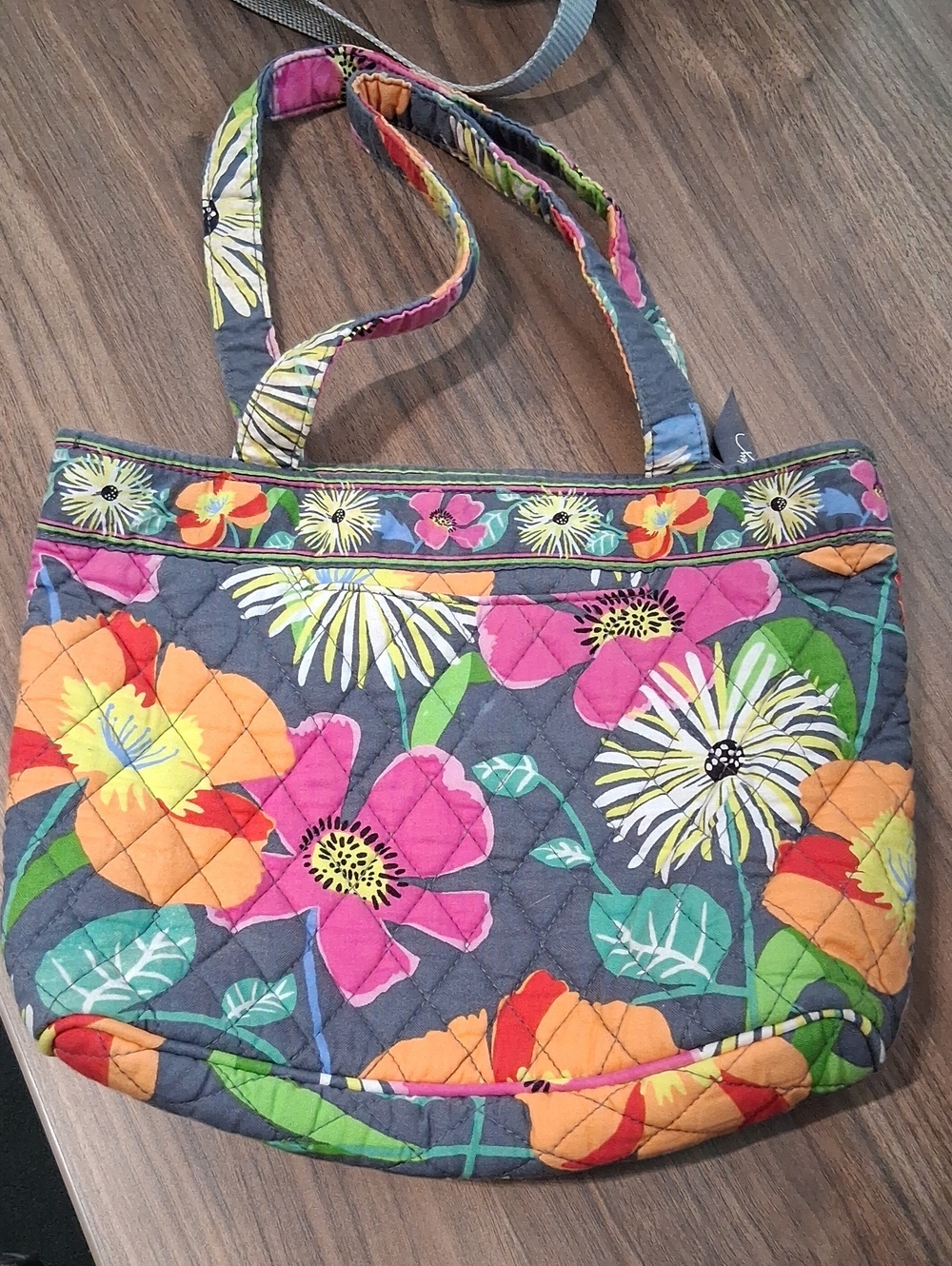 Vera Bradley Quilted Floral Tote Bag in Multicolor - Women Bags